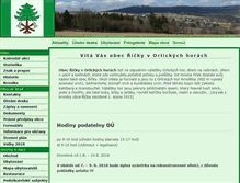 Tablet Screenshot of obecricky.cz